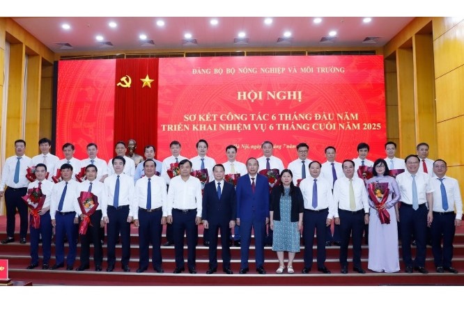 Bổ sung 16 Ủy viên Ban Chấp hành Đảng bộ Bộ Nông nghiệp và Môi trường